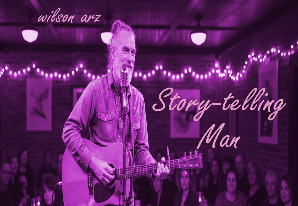 Story-telling Man Cover